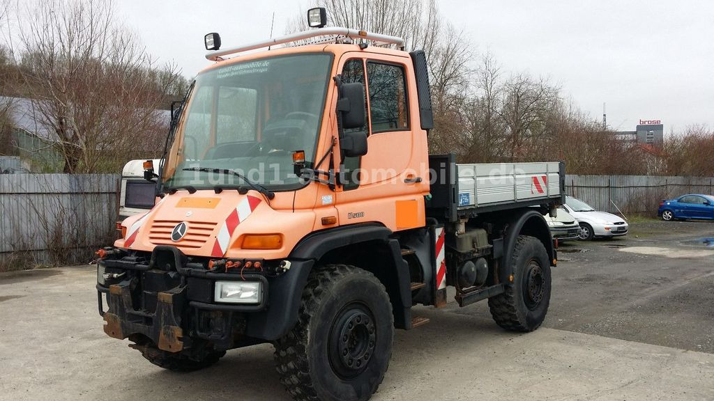 Mercedes - Benz Unimog U 500 Kommunal Kipper Kommunalhydraulik U 300 400 U 500 Kommunal Kipper Kommunalhydraulik U 300 400 - Caminhão basculante: foto 2 Mercedes - Benz Unimog U 500 Kommunal Kipper Kommunalhydraulik U 300 400 U 500 Kommunal Kipper Kommunalhydraulik U 300 400 - Caminhão basculante: foto 2
