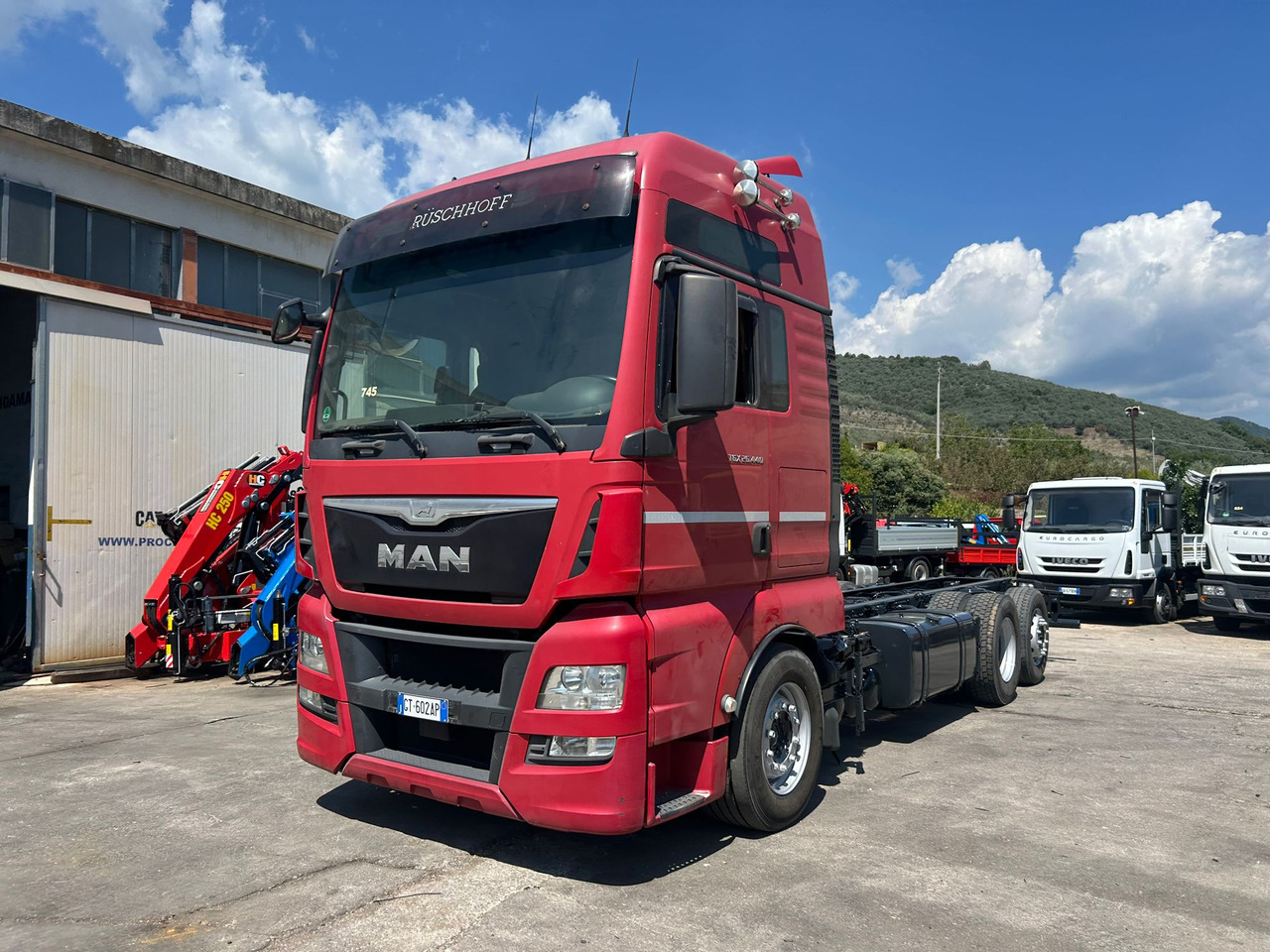MAN TGX 26.440 - Camião de caixa aberta/ Plataforma: foto 5 MAN TGX 26.440 - Camião de caixa aberta/ Plataforma: foto 5