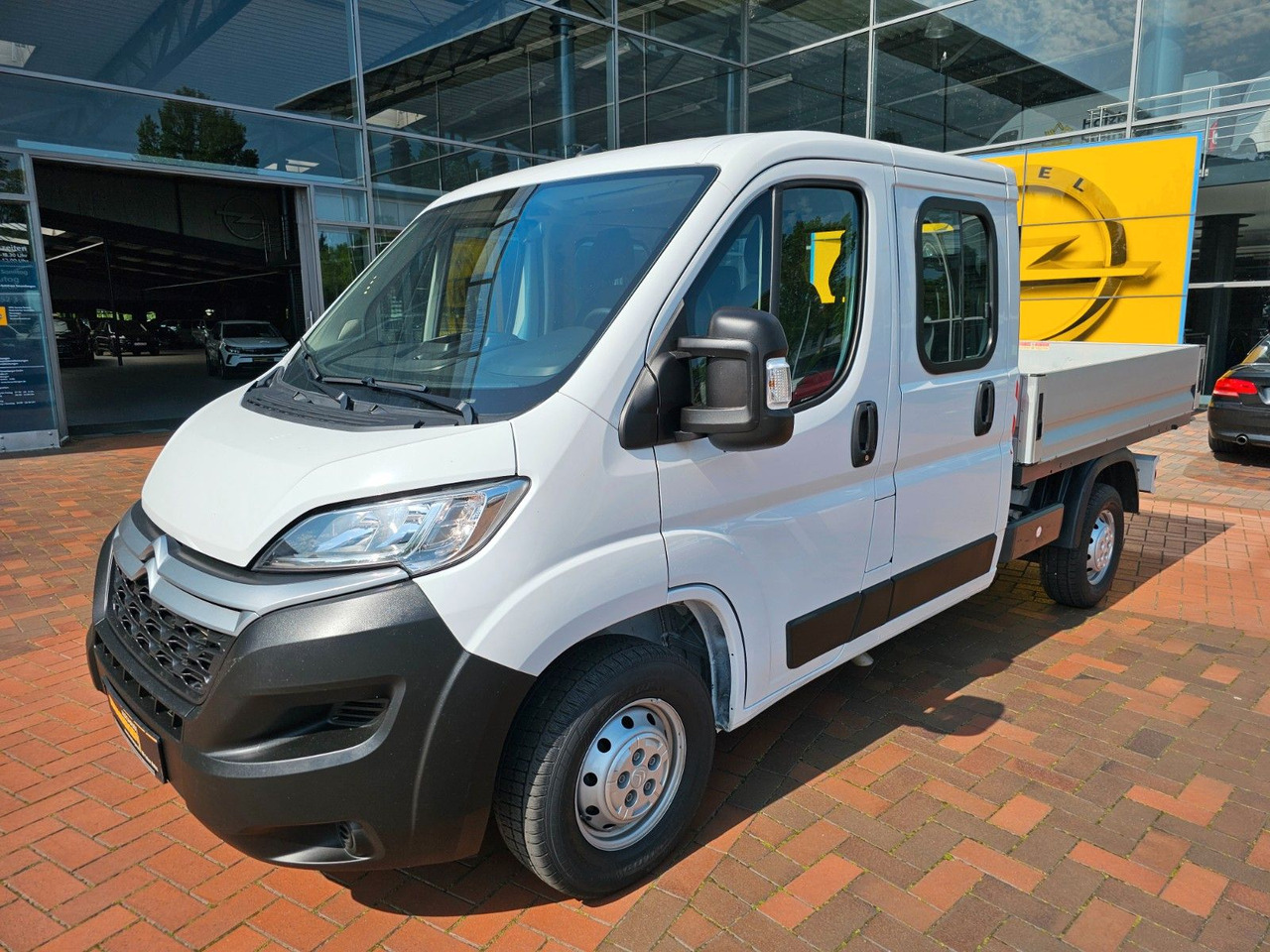 Citroën Jumper Pritsche DoKA L3 2,2 Klima AHK - Furgão caixa aberta, Carrinha cabine dupla: foto 1 Citroën Jumper Pritsche DoKA L3 2,2 Klima AHK - Furgão caixa aberta, Carrinha cabine dupla: foto 1