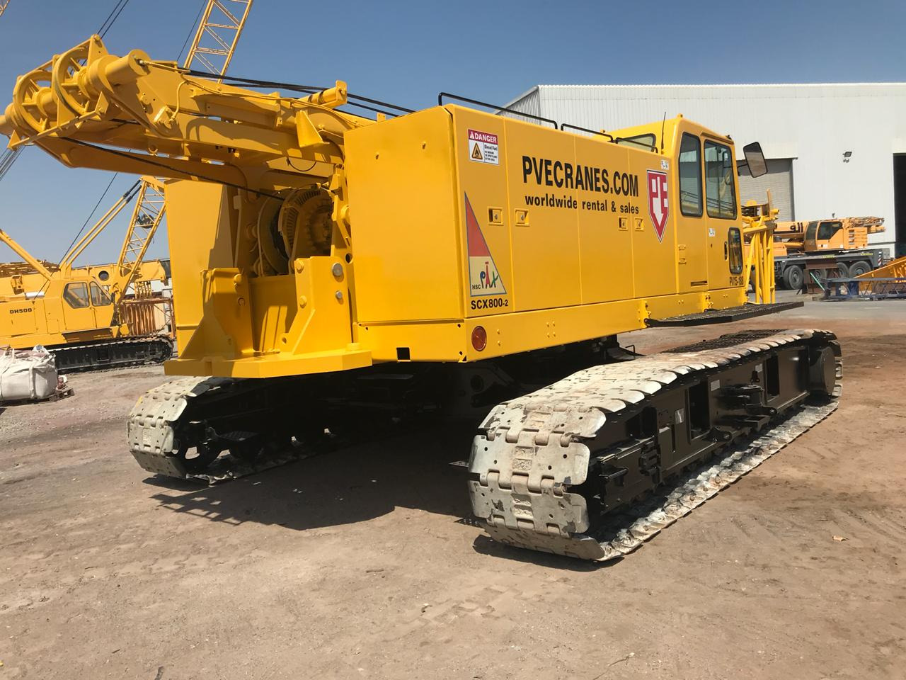 Hitachi-Sumitomo SCX800-2 - Guindaste sobre esteiras: foto 4 Hitachi-Sumitomo SCX800-2 - Guindaste sobre esteiras: foto 4