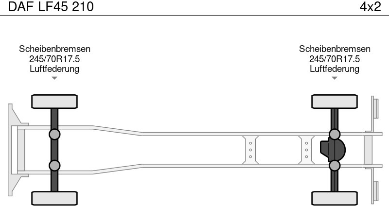 Locação de DAF LF45 210 DAF LF45 210: foto 12 Locação de DAF LF45 210 DAF LF45 210: foto 12