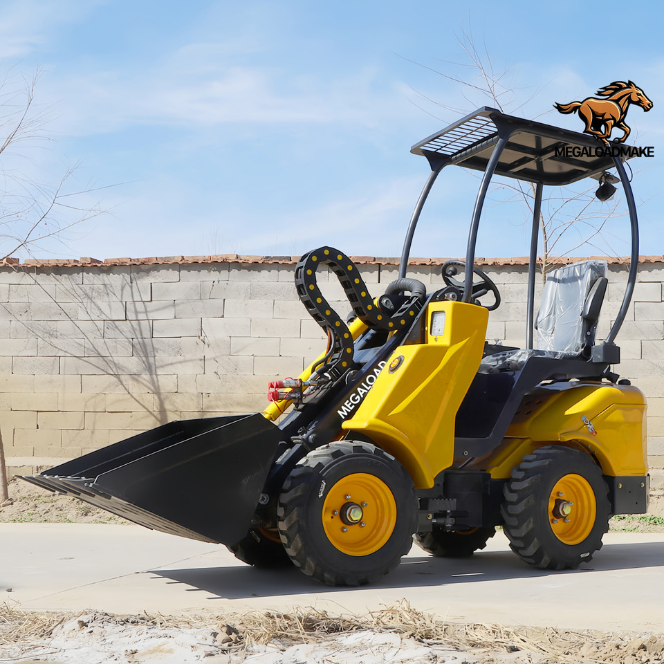 MEGALOAD AK625 Mini Wheel Loader Compact Size Articulated Diesel Kubota Engine P AK625 - Carregadeira de rodas: foto 2 MEGALOAD AK625 Mini Wheel Loader Compact Size Articulated Diesel Kubota Engine P AK625 - Carregadeira de rodas: foto 2