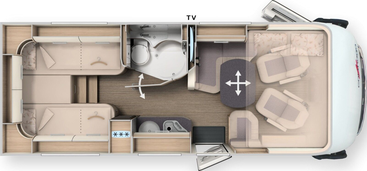 Carthago C1-tourer I 143 KB LE comfort 2025 MB*TV 32/24 - Autocaravana integral: foto 2 Carthago C1-tourer I 143 KB LE comfort 2025 MB*TV 32/24 - Autocaravana integral: foto 2