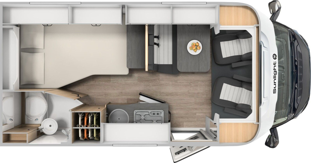 Sunlight Adventure T 58 11.883 Rabatt Safety Pak,*Voll - Autocaravana perfilada: foto 2 Sunlight Adventure T 58 11.883 Rabatt Safety Pak,*Voll - Autocaravana perfilada: foto 2