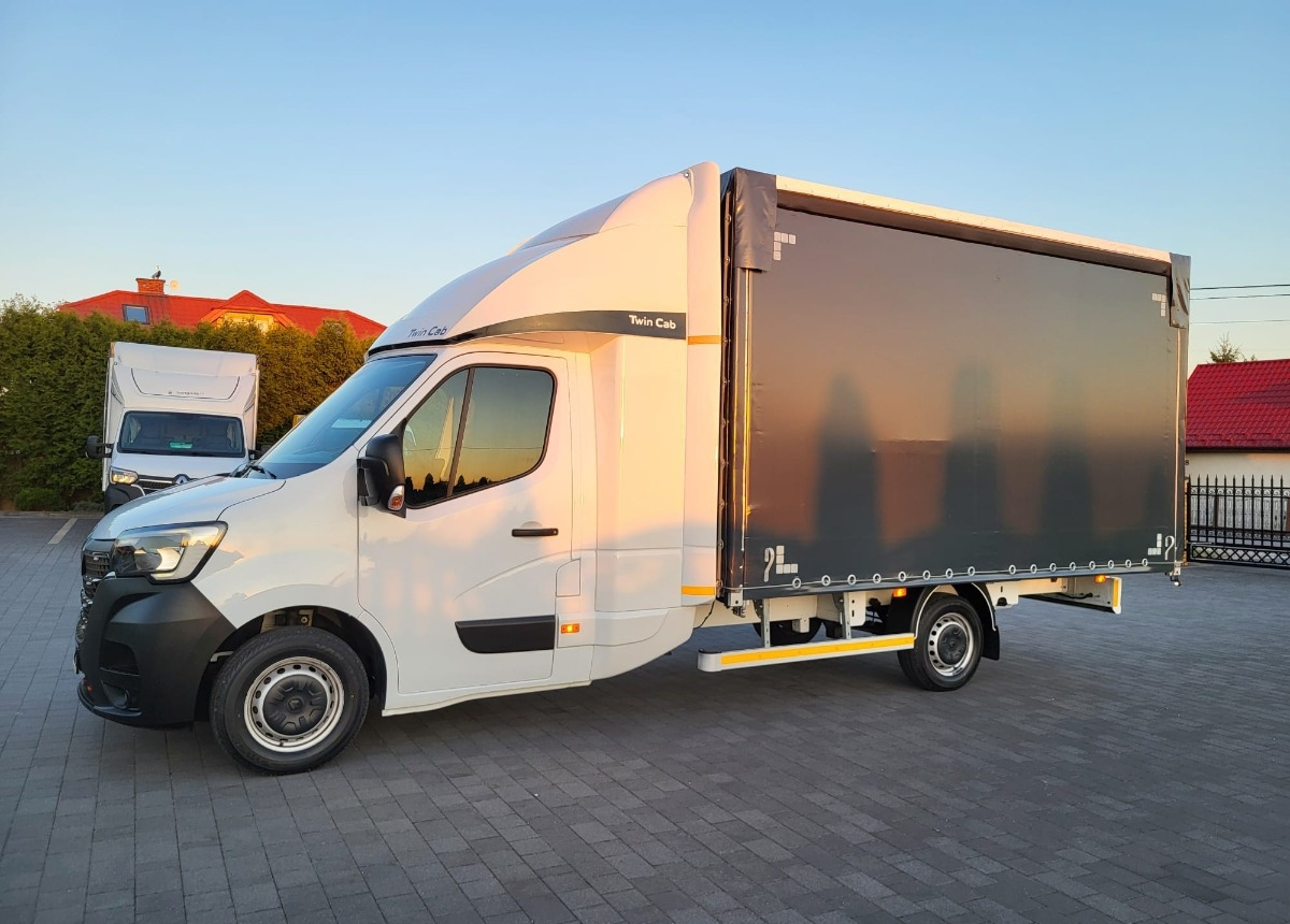 Furgão de toldo Renault Master 10 europalet Salon Polska Masrer Kabina XXL: foto 8