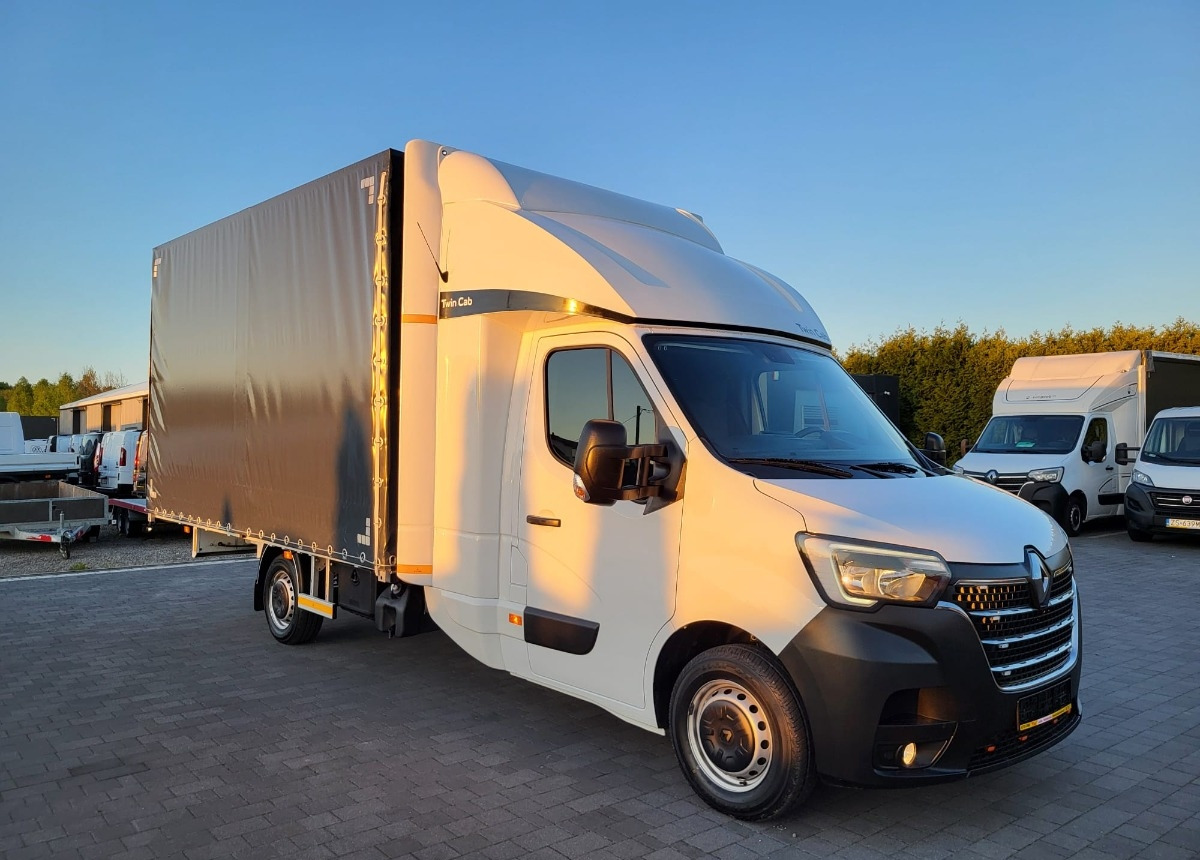 Furgão de toldo Renault Master 10 europalet Salon Polska Masrer Kabina XXL: foto 10