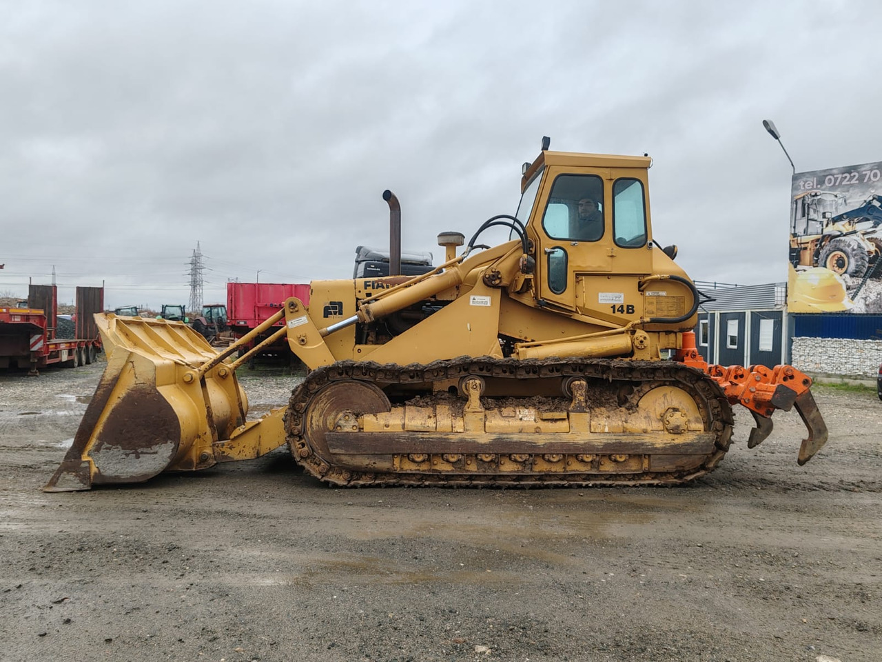 Fiat Allis FL14B - Carregadeira de esteiras: foto 5 Fiat Allis FL14B - Carregadeira de esteiras: foto 5