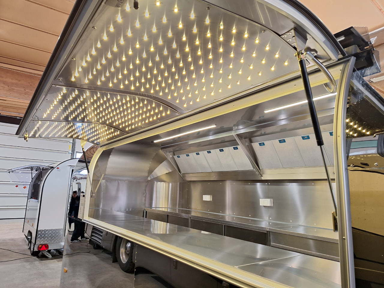 Roulote bar nuevo Deli Star Trailer American 6000 - EU Standards: foto 7