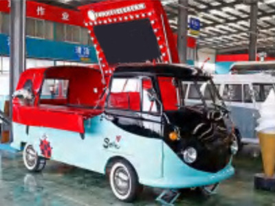 Deli Star Trailer Retro Minivan Fliptop 4300 Electric - EU standards - Roulote bar: foto 4 Deli Star Trailer Retro Minivan Fliptop 4300 Electric - EU standards - Roulote bar: foto 4