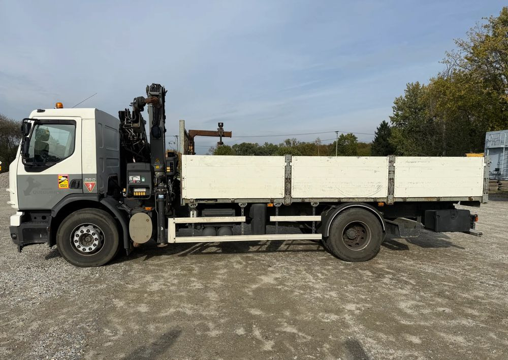 Volvo FE260 - Camião de caixa aberta/ Plataforma, Caminhão grua: foto 2 Volvo FE260 - Camião de caixa aberta/ Plataforma, Caminhão grua: foto 2