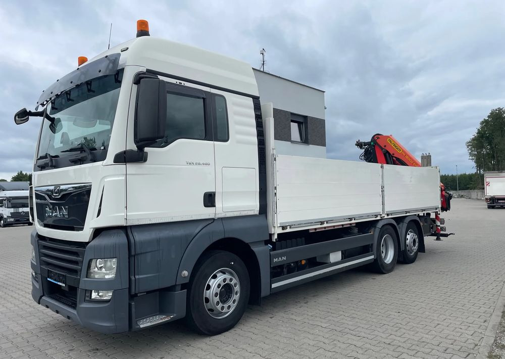 MAN TGX 26.460 HDS, PALFINGER PK 180002-EH, PILOT! - Camião de caixa aberta/ Plataforma, Caminhão grua: foto 2 MAN TGX 26.460 HDS, PALFINGER PK 180002-EH, PILOT! - Camião de caixa aberta/ Plataforma, Caminhão grua: foto 2