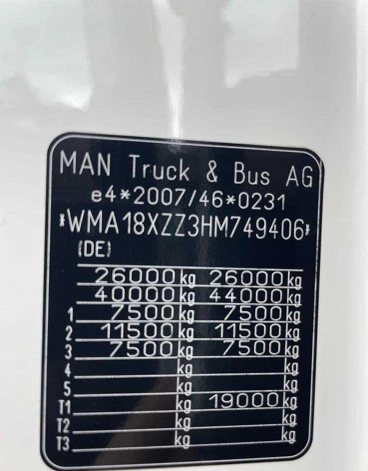 MAN TGX 26.460 HDS, PALFINGER PK 180002-EH, PILOT! - Camião de caixa aberta/ Plataforma, Caminhão grua: foto 5 MAN TGX 26.460 HDS, PALFINGER PK 180002-EH, PILOT! - Camião de caixa aberta/ Plataforma, Caminhão grua: foto 5