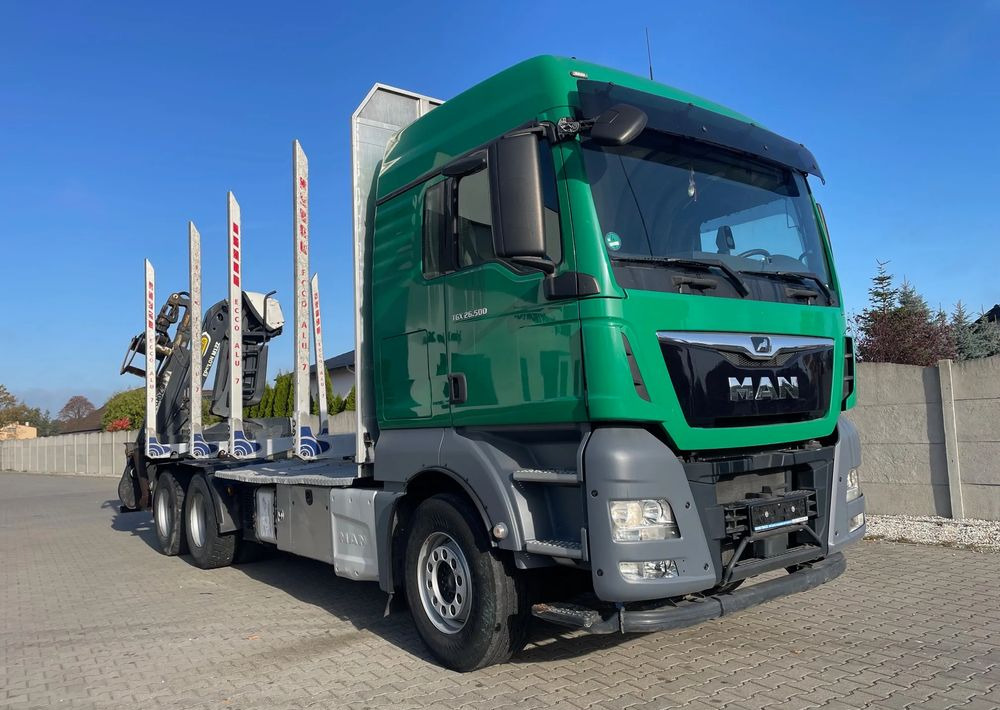 MAN TGX 26.500, 6x4, HDS EPSILOM M12Z, do transportu drewna. - Caminhão florestal: foto 3 MAN TGX 26.500, 6x4, HDS EPSILOM M12Z, do transportu drewna. - Caminhão florestal: foto 3
