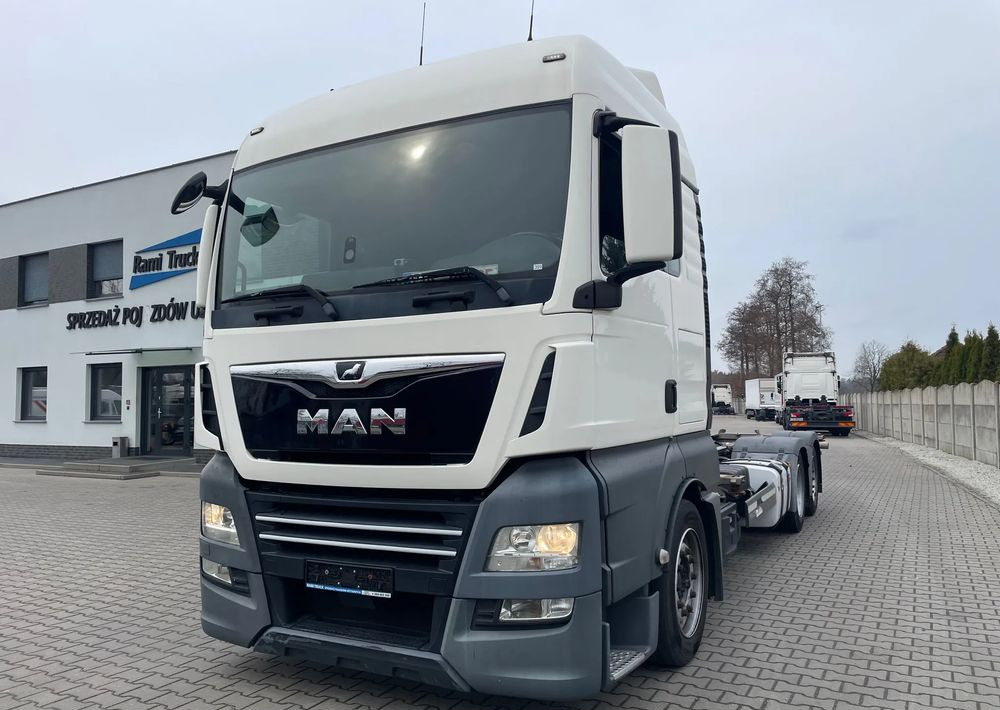 MAN TGX XLX 26.420 BDF, MULTI Wechsler - Caminhão transportador de contêineres/ Caixa móvel: foto 1 MAN TGX XLX 26.420 BDF, MULTI Wechsler - Caminhão transportador de contêineres/ Caixa móvel: foto 1