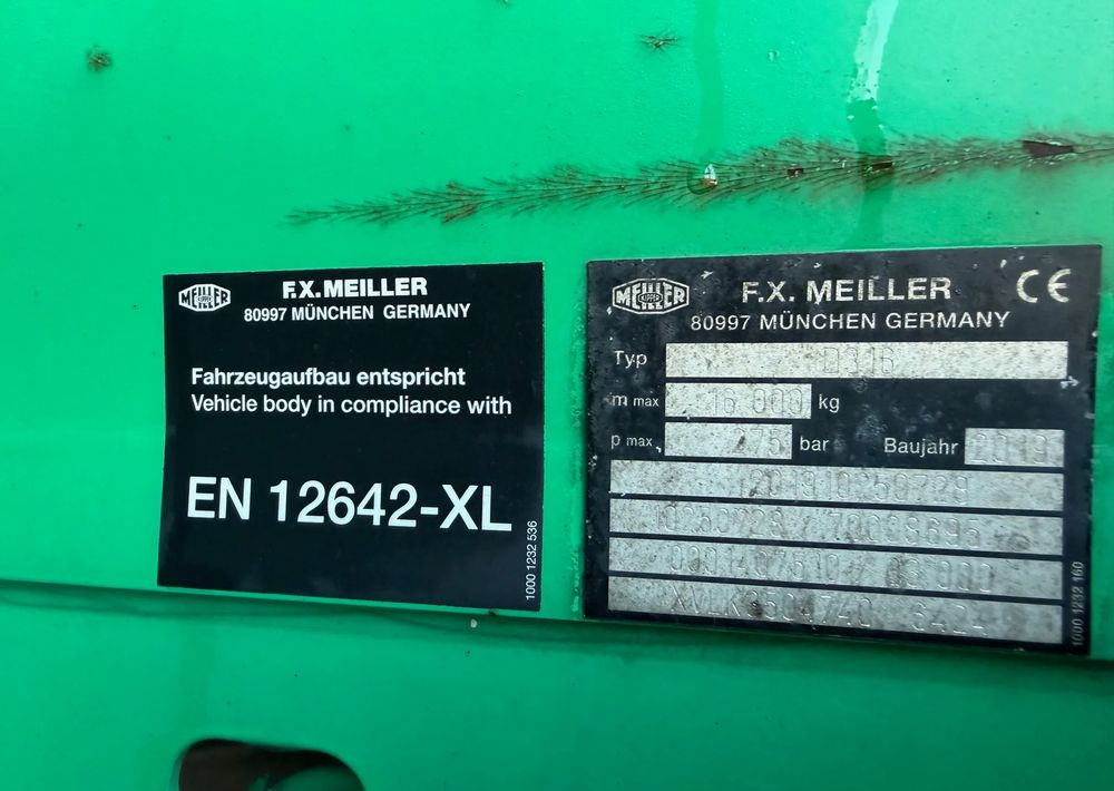 Caminhão basculante Mercedes-Benz AROCS 3345/6x6/ Wywrotka Miller Bordmatic: foto 13