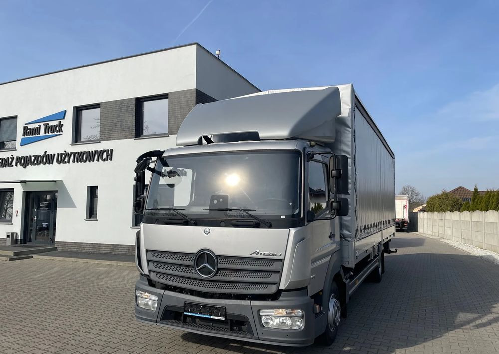 Mercedes-Benz ATEGO 818 Klima, Webasto, Burtofirana! - Caminhão com lona: foto 1 Mercedes-Benz ATEGO 818 Klima, Webasto, Burtofirana! - Caminhão com lona: foto 1