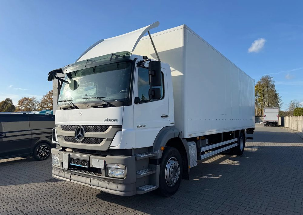 Mercedes-Benz AXOR 1824,  EURO 5,KLIMA, KONTENER 8,5 m! - Caminhão furgão: foto 1 Mercedes-Benz AXOR 1824,  EURO 5,KLIMA, KONTENER 8,5 m! - Caminhão furgão: foto 1