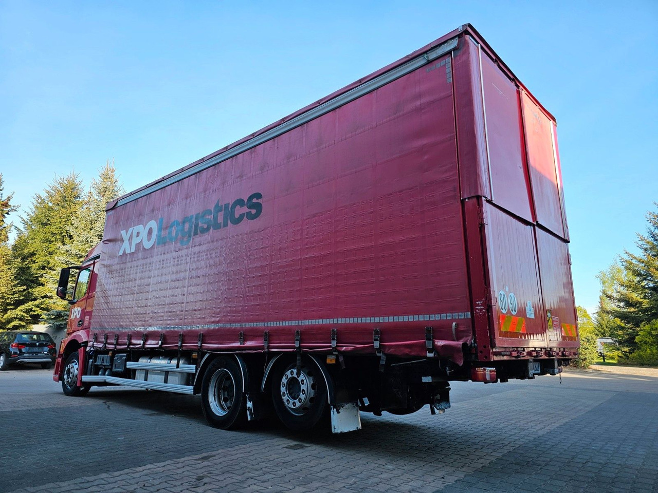 Mercedes-Benz 2543 ACTROS 6x2 JUMBO 8,2 Erhöhtes Dach Edscha - Caminhão com lona: foto 3 Mercedes-Benz 2543 ACTROS 6x2 JUMBO 8,2 Erhöhtes Dach Edscha - Caminhão com lona: foto 3