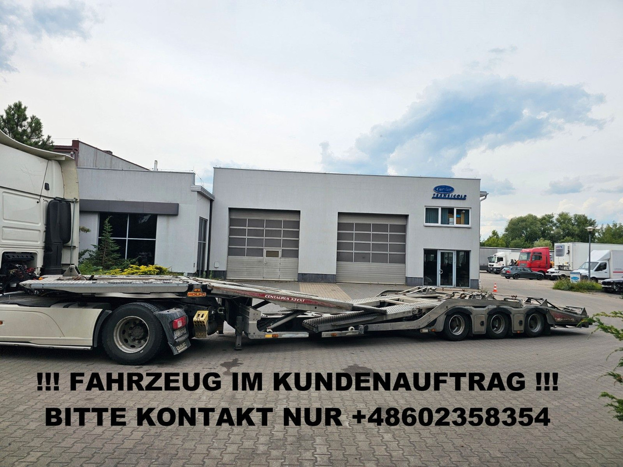 ROLFO 3X LKW TRANSPORTER CENTAURUS 3.3 EXT BPW - Semireboque transporte de veículos: foto 1 ROLFO 3X LKW TRANSPORTER CENTAURUS 3.3 EXT BPW - Semireboque transporte de veículos: foto 1