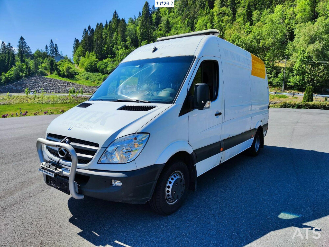 2014 Mercedes Sprinter 516CDI Wash truck. Feierabend & Fock, Steam. - Furgão: foto 1 2014 Mercedes Sprinter 516CDI Wash truck. Feierabend & Fock, Steam. - Furgão: foto 1