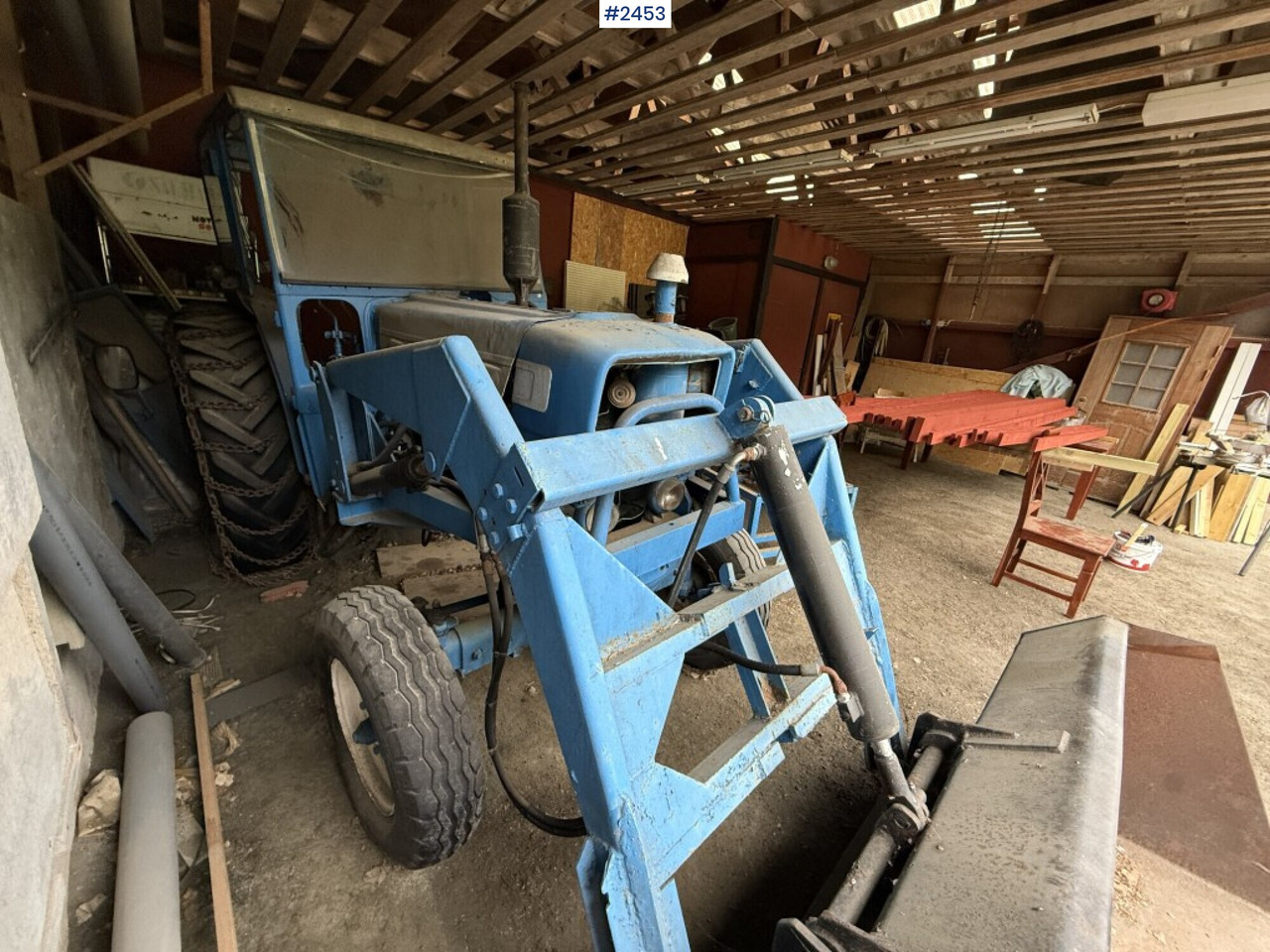 Trator Ford Super Major 5000 with front loader Rep. object: foto 7