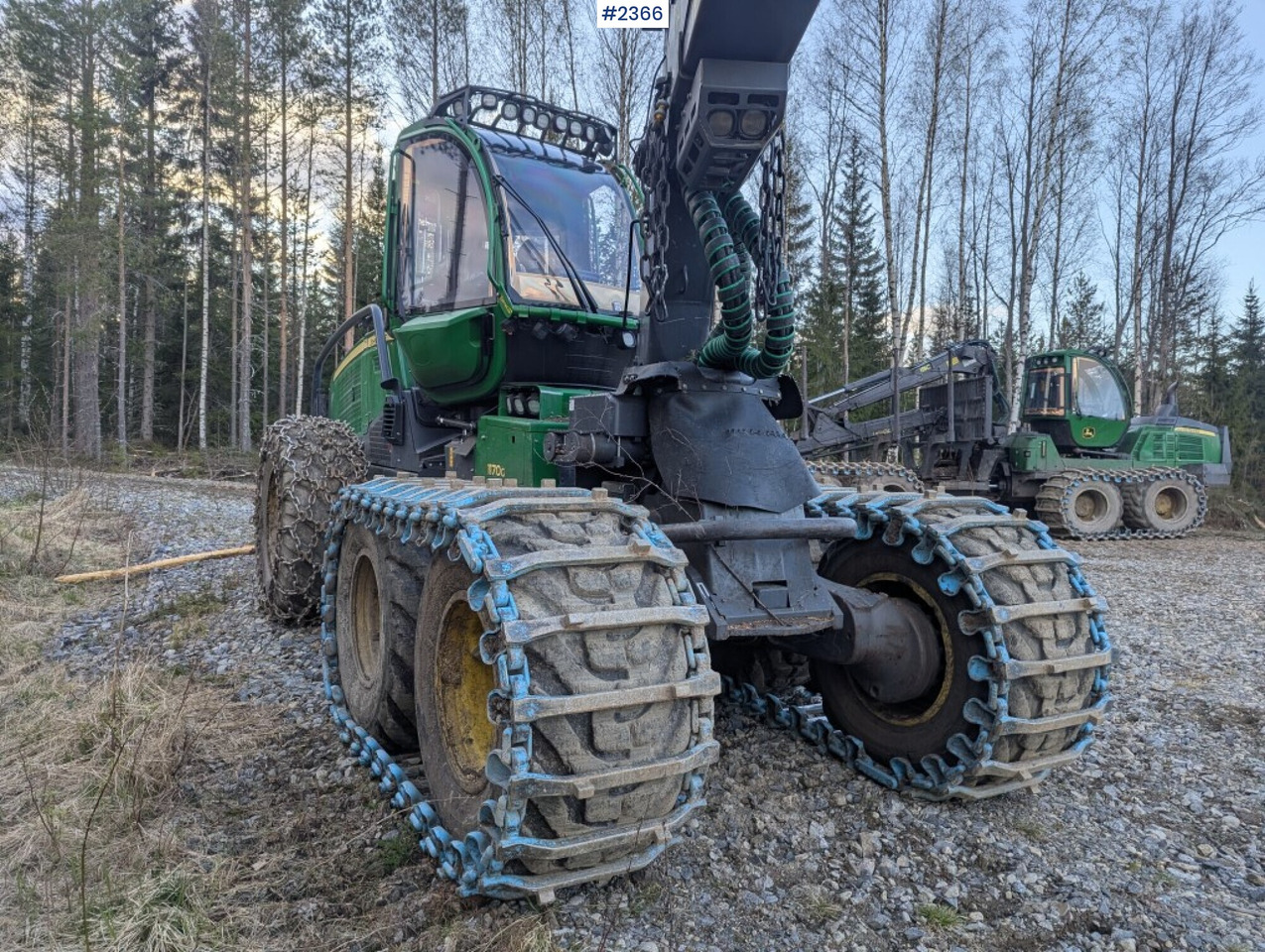 Harvester Harvester John Deere 1170G: foto 7 Harvester Harvester John Deere 1170G: foto 7