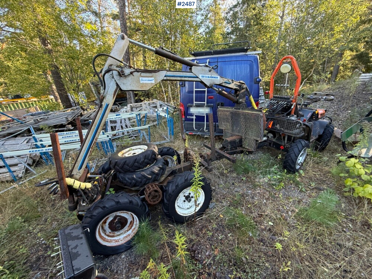 Mini forwarder Vimek Minimaster 101 - Forwarder: foto 3 Mini forwarder Vimek Minimaster 101 - Forwarder: foto 3