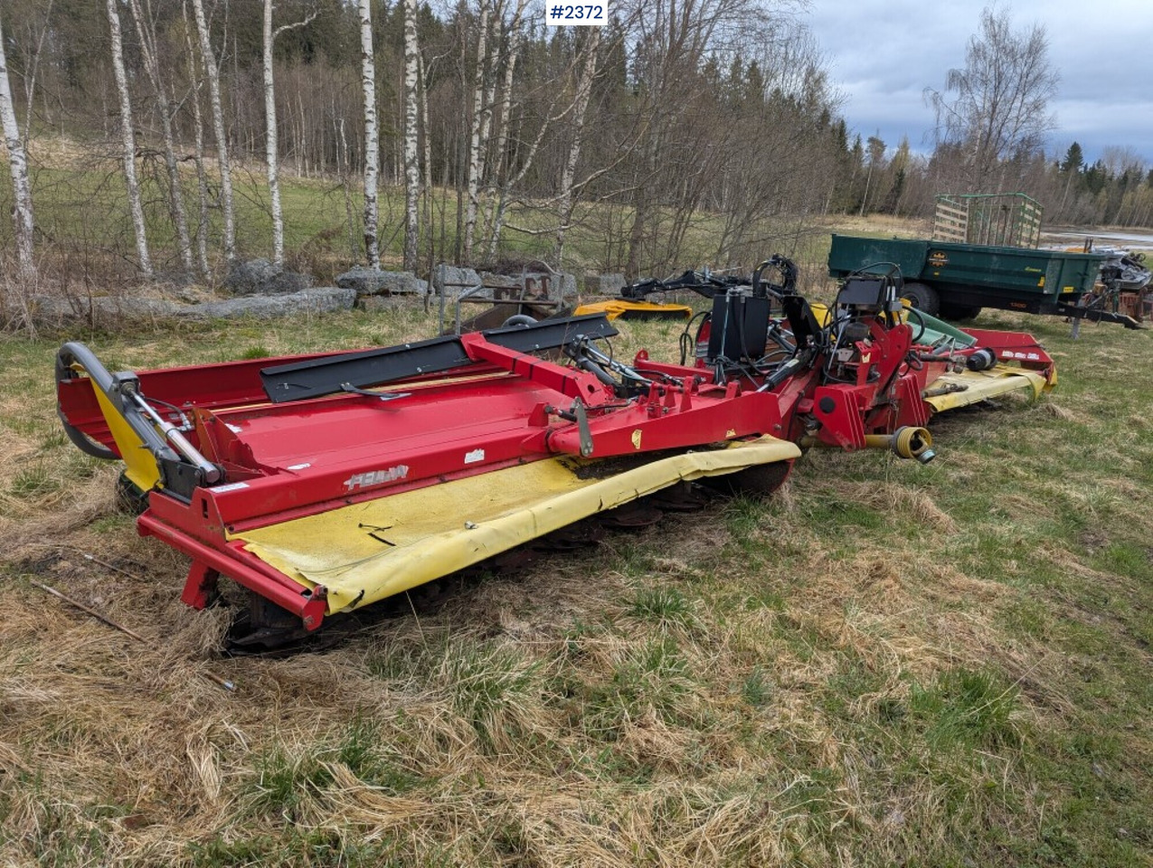 Mower Conditioner Fella SM 911 TL-KCB - Máquina para produção de feno: foto 3 Mower Conditioner Fella SM 911 TL-KCB - Máquina para produção de feno: foto 3