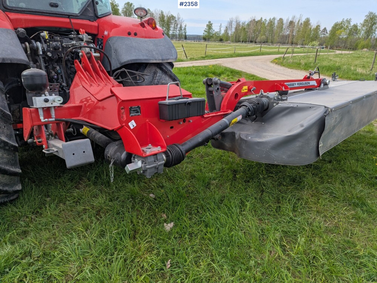 Mower, Massey Ferguson DM 367 TL-V - Máquina para produção de feno: foto 4 Mower, Massey Ferguson DM 367 TL-V - Máquina para produção de feno: foto 4