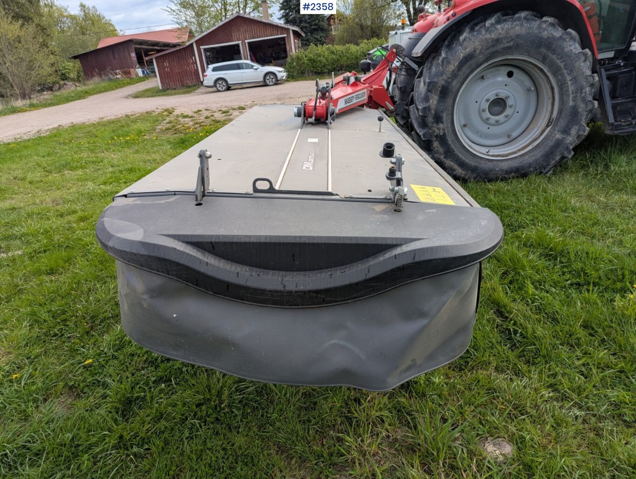 Mower, Massey Ferguson DM 367 TL-V - Máquina para produção de feno: foto 2 Mower, Massey Ferguson DM 367 TL-V - Máquina para produção de feno: foto 2