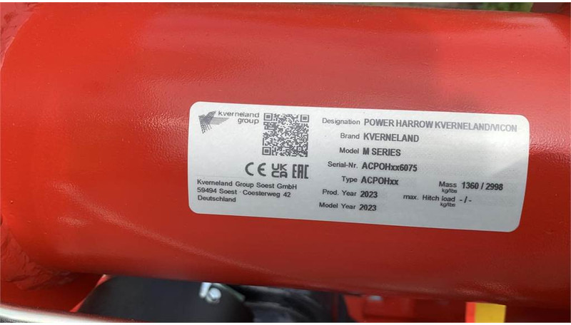 Kverneland NG-M 3 meter - Grade rotativa: foto 5 Kverneland NG-M 3 meter - Grade rotativa: foto 5