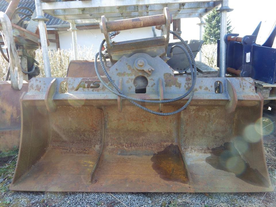 Balde escavadora de Máquina de construção Schwenkbarer Grabenräumlöffel 1800 mm  MS10  Bj 2022: foto 9