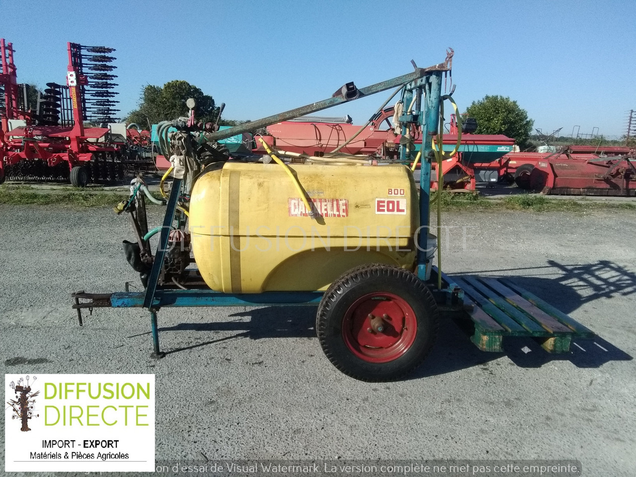 CARUELLE PULVERISATEUR TRAINE EOL - Pulverizador agricola: foto 1 CARUELLE PULVERISATEUR TRAINE EOL - Pulverizador agricola: foto 1