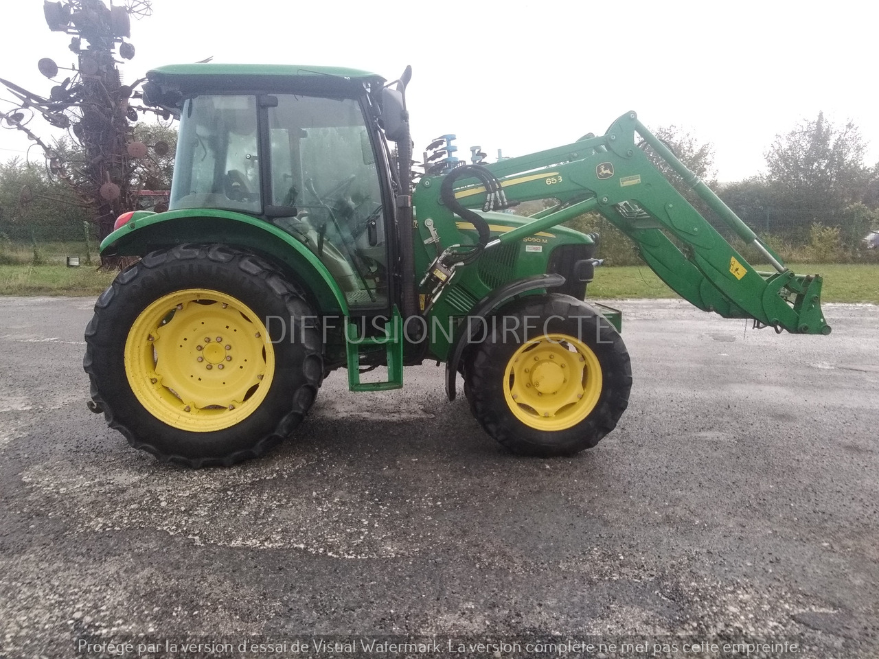 JOHN DEERE TRACTEUR AGRICOLE 5090 M - Trator: foto 2 JOHN DEERE TRACTEUR AGRICOLE 5090 M - Trator: foto 2