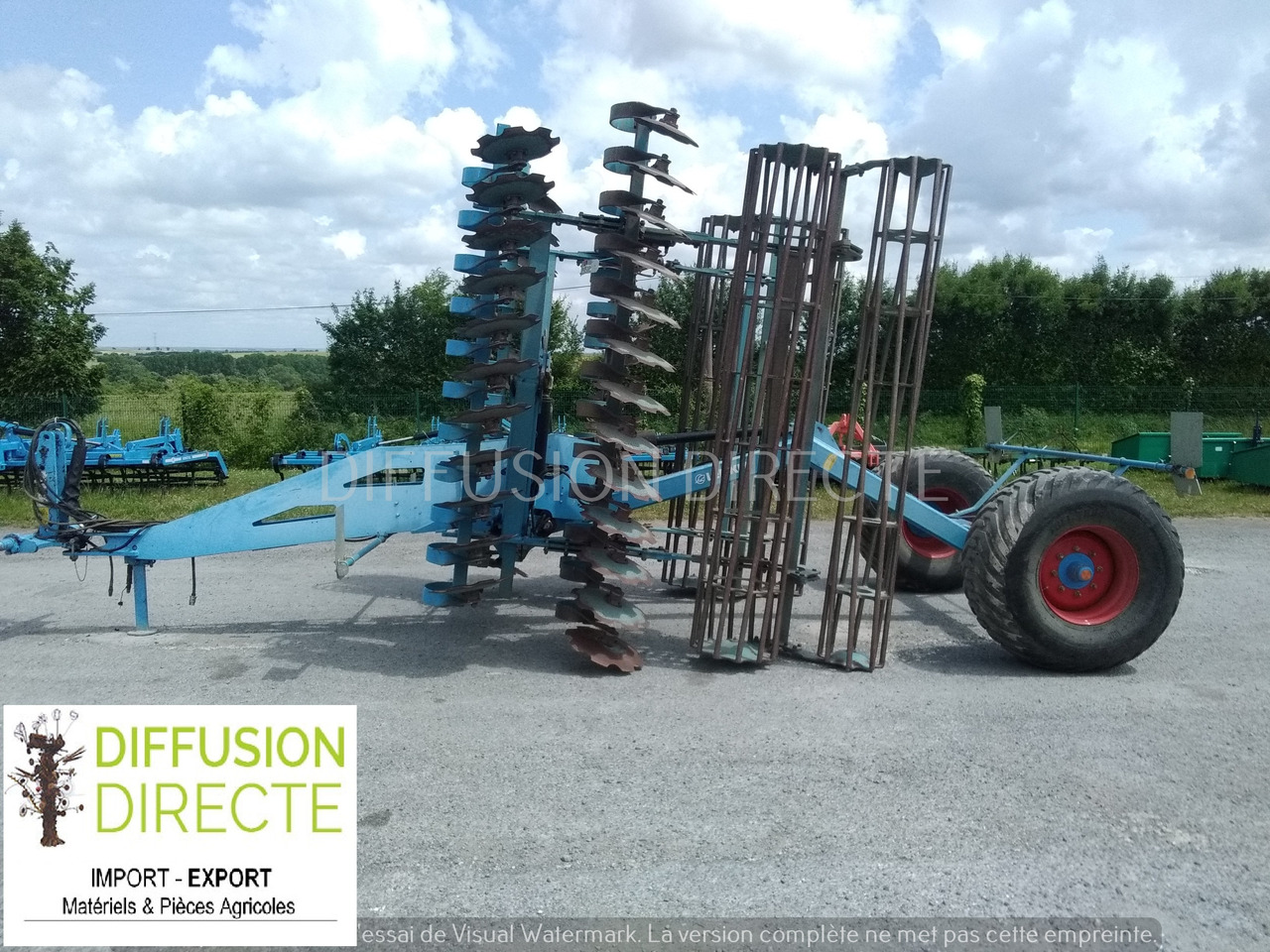 LEMKEN DECHAUMEUR A DISQUES HELIODOR H 8 SF - Grades de discos: foto 1 LEMKEN DECHAUMEUR A DISQUES HELIODOR H 8 SF - Grades de discos: foto 1