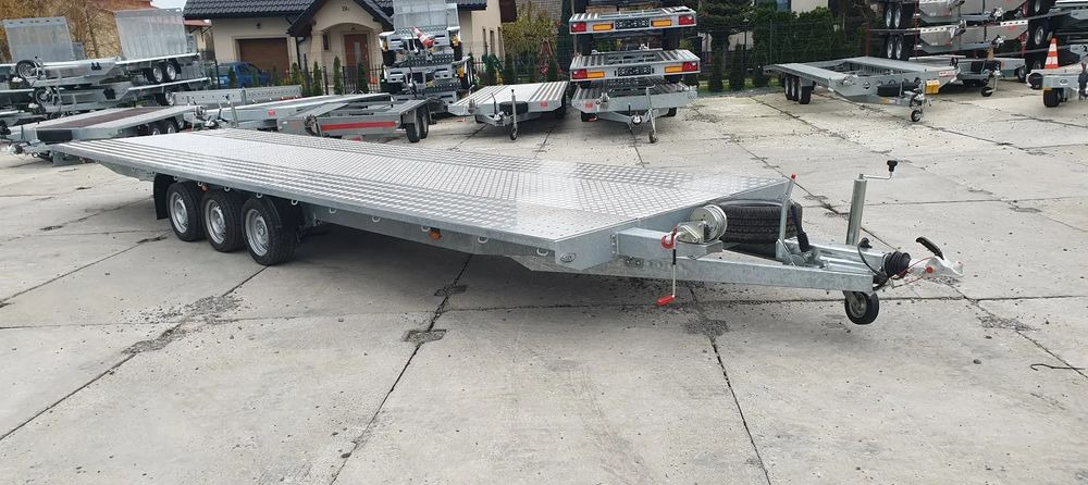 Niewiadów Indiana 8,5 x 2,1 Blacha - Reboque transporte de veículos: foto 1 Niewiadów Indiana 8,5 x 2,1 Blacha - Reboque transporte de veículos: foto 1