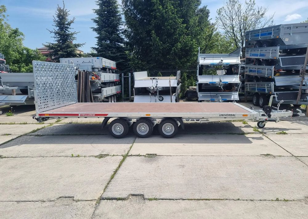TEMARED UNIVERSAL 5121/3 3.5T R10C SKLEJKA - Reboque porta máquinas: foto 2 TEMARED UNIVERSAL 5121/3 3.5T R10C SKLEJKA - Reboque porta máquinas: foto 2