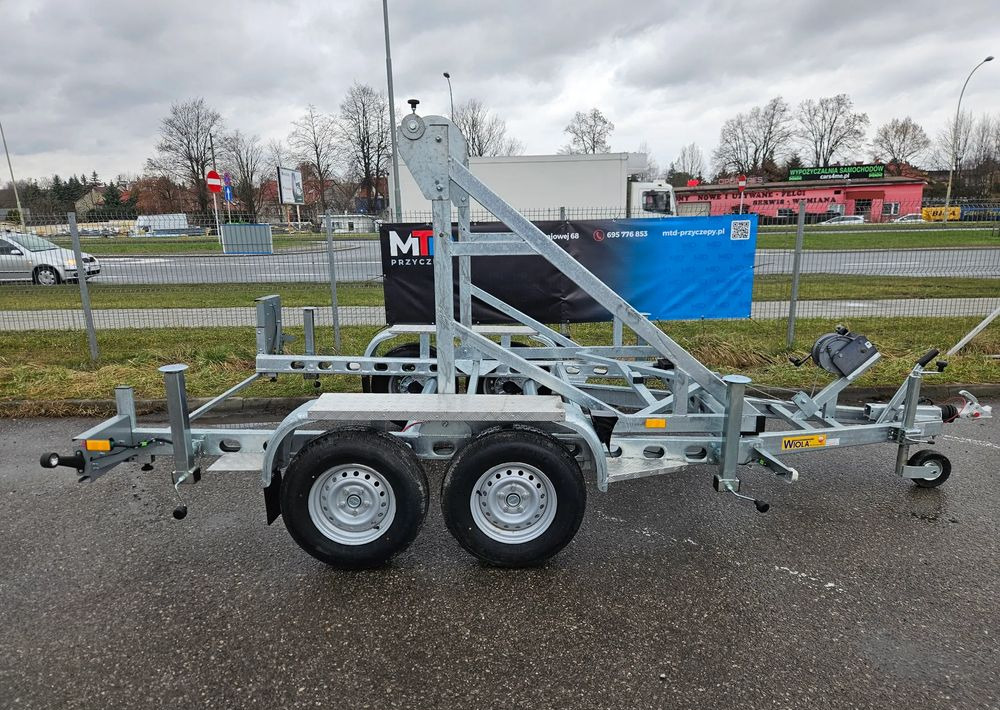 Wiola Przyczepa kablowa Wiola 2T-H2 - Reboque para bobinas: foto 1 Wiola Przyczepa kablowa Wiola 2T-H2 - Reboque para bobinas: foto 1