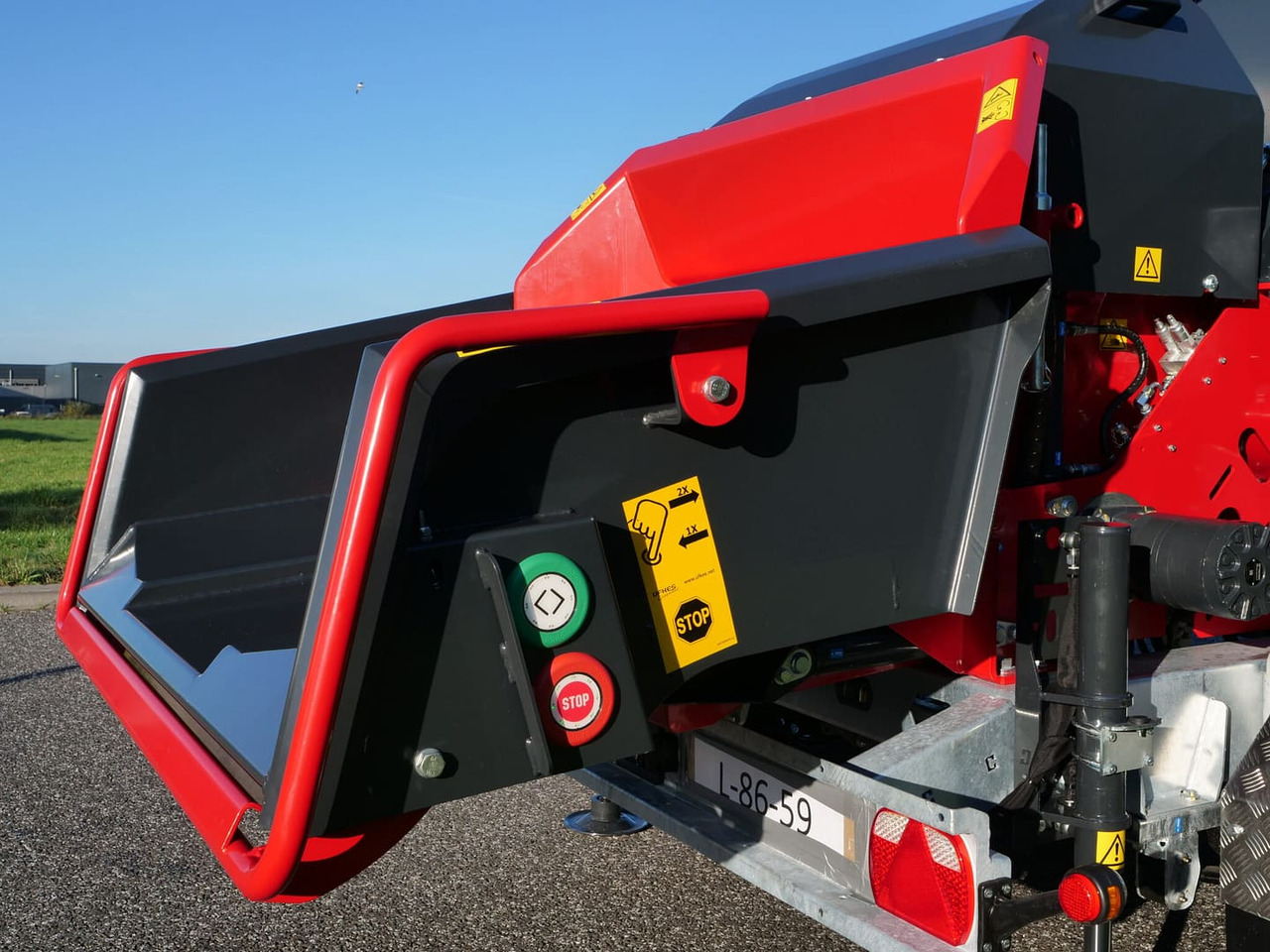 Equipamento florestal, Reboque UFKES Greentec Jaguar 40-80 3.5T: foto 11