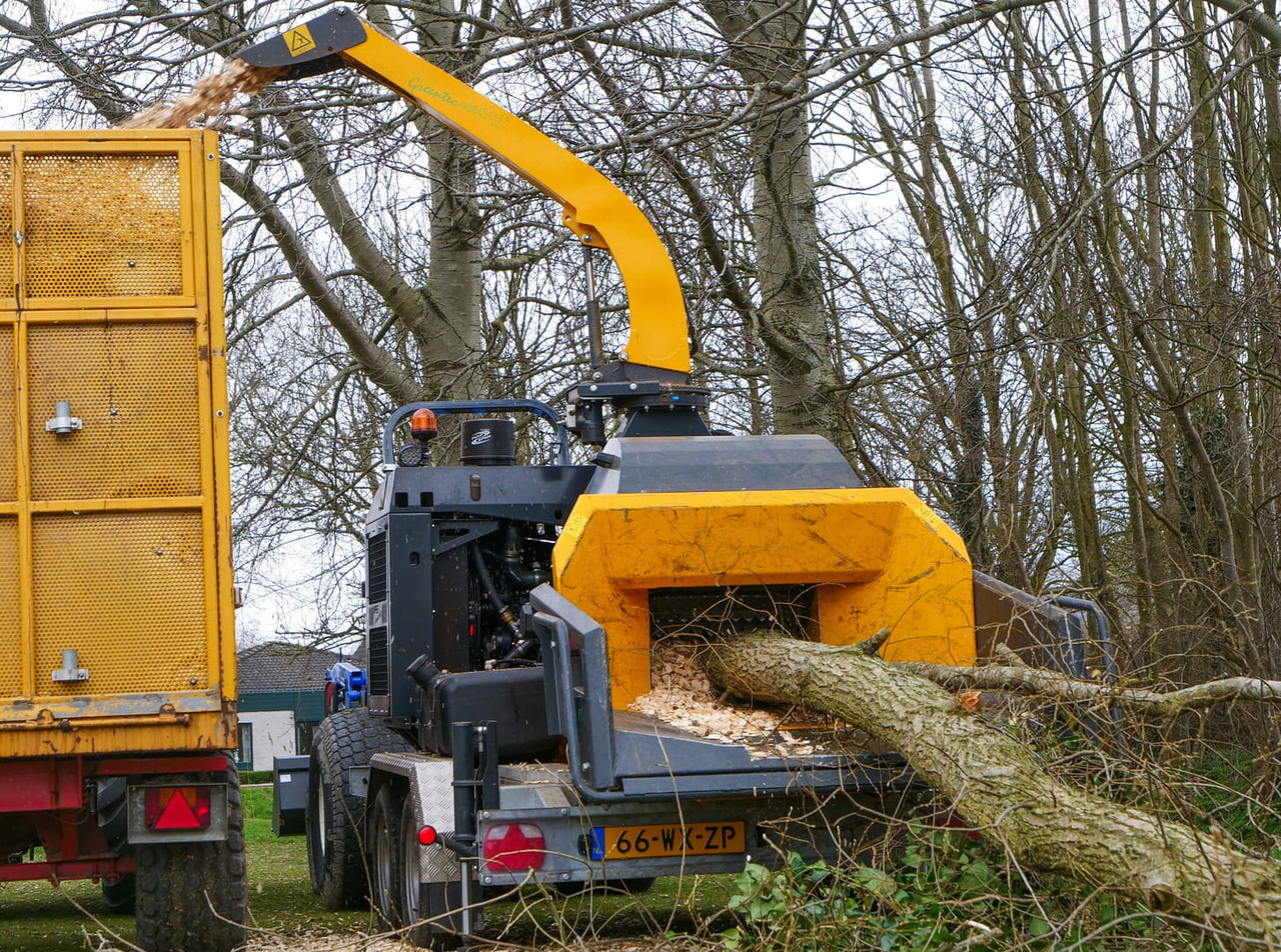 Equipamento florestal, Reboque UFKES Greentec Jaguar 40-80 3.5T: foto 17