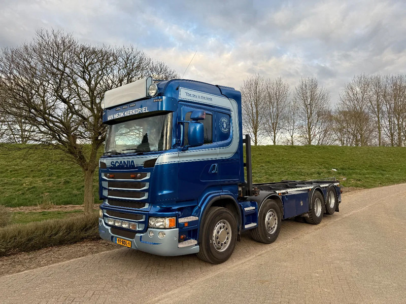 Scania R490 Manual EUR Retarder 8x2 TOP NL TRUCK 20 FT Containers - Caminhão transportador de contêineres/ Caixa móvel: foto 1 Scania R490 Manual EUR Retarder 8x2 TOP NL TRUCK 20 FT Containers - Caminhão transportador de contêineres/ Caixa móvel: foto 1
