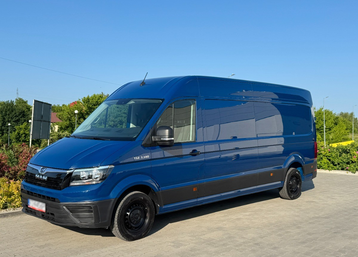 MAN TGE L4H3 XXL 2.0 TDI 140KM Kamera Masaże SalonPL FV23 JAK NOWY - Furgão: foto 1 MAN TGE L4H3 XXL 2.0 TDI 140KM Kamera Masaże SalonPL FV23 JAK NOWY - Furgão: foto 1
