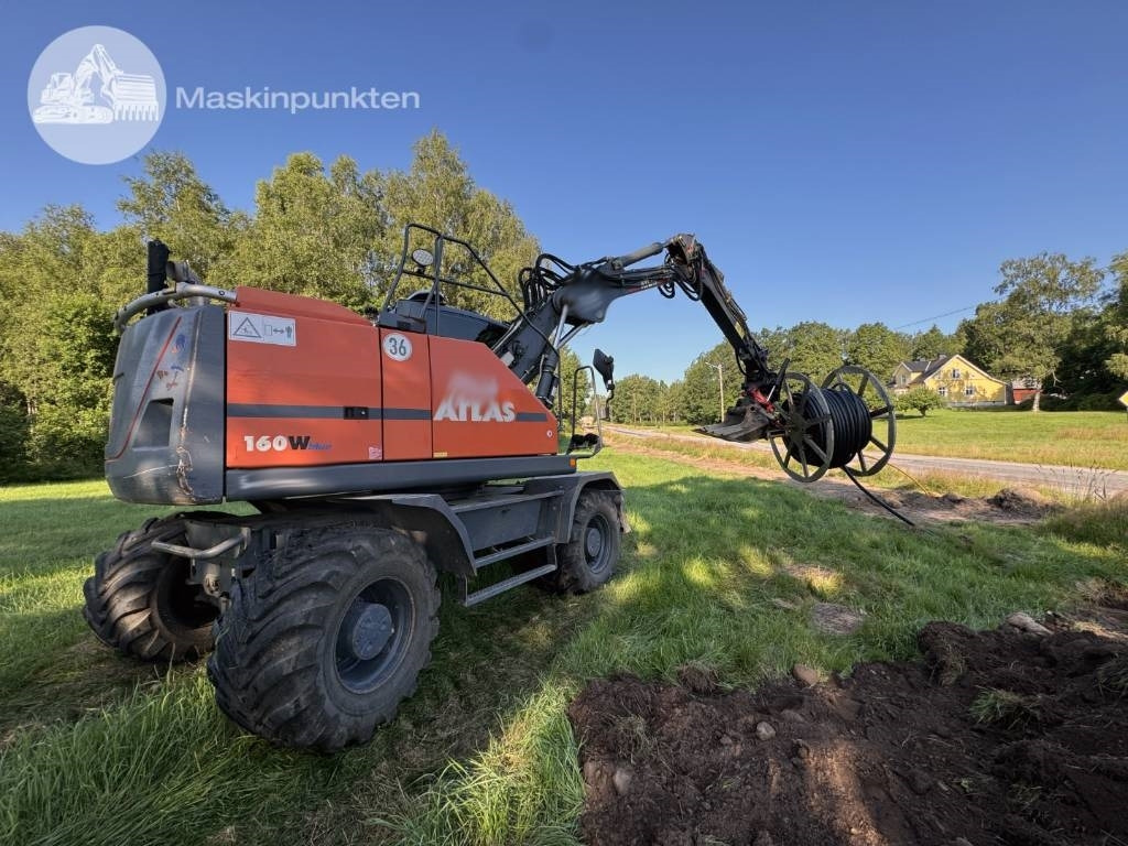 Atlas 160 W - Escavadeira de rodas: foto 4 Atlas 160 W - Escavadeira de rodas: foto 4