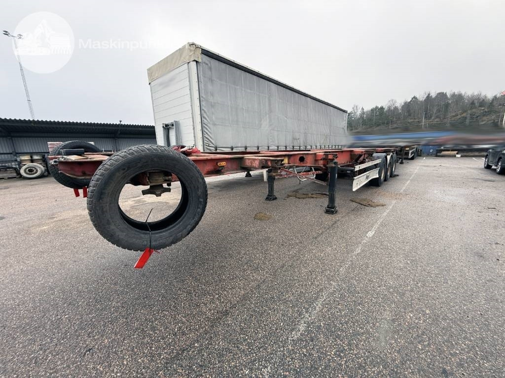 Semireboque transportador de contêineres/ Caixa móvel Fliegl SDS 400: foto 1
