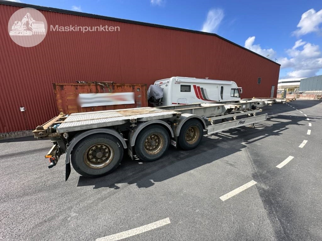 Fliegl SDS 400 - Semireboque transportador de contêineres/ Caixa móvel: foto 2 Fliegl SDS 400 - Semireboque transportador de contêineres/ Caixa móvel: foto 2