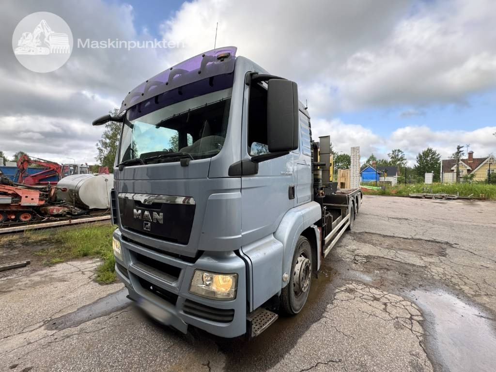 MAN TGS 26.480 + Atlas copco ORX10 - Camião de caixa aberta/ Plataforma: foto 1 MAN TGS 26.480 + Atlas copco ORX10 - Camião de caixa aberta/ Plataforma: foto 1