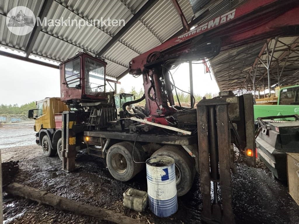 Scania P 124 G med Timberman - Caminhão florestal: foto 2 Scania P 124 G med Timberman - Caminhão florestal: foto 2