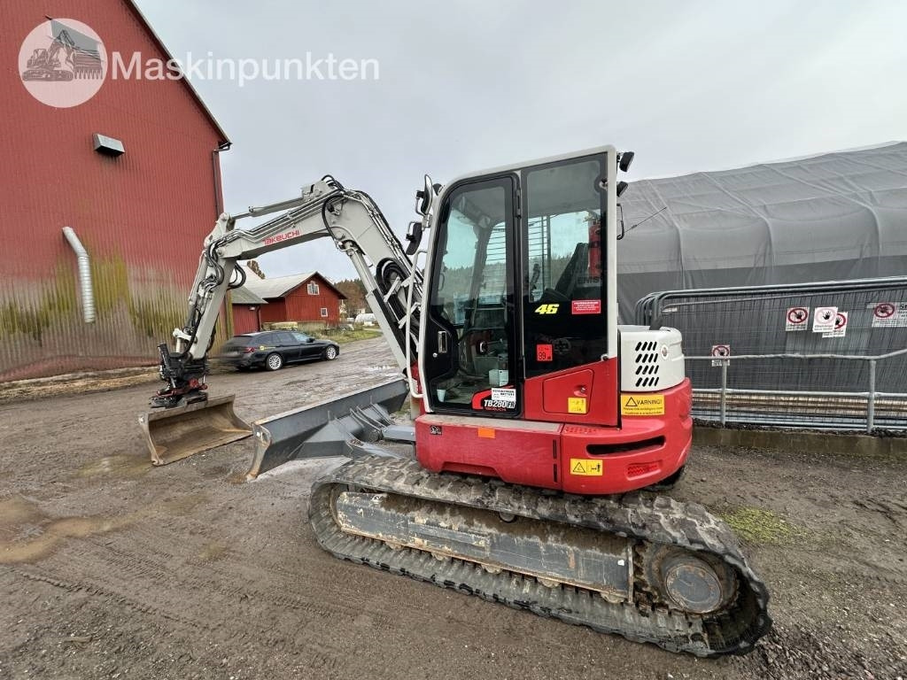Takeuchi TB 280 FR - Mini escavadeira: foto 5 Takeuchi TB 280 FR - Mini escavadeira: foto 5