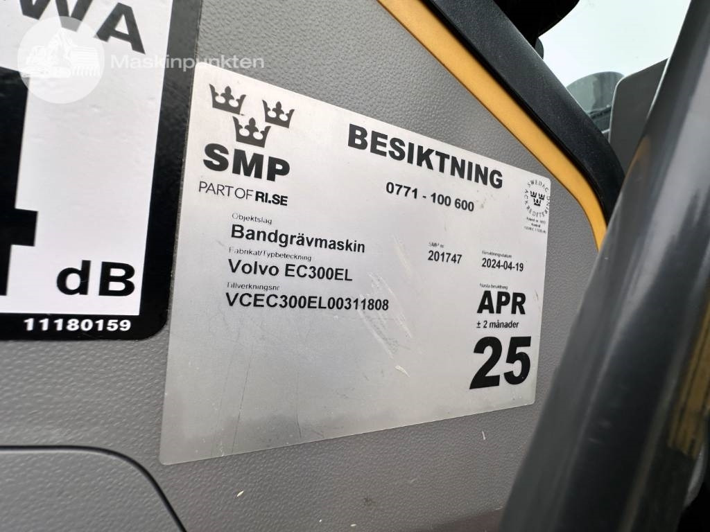 Escavadora de rastos Volvo EC 300 EL: foto 9