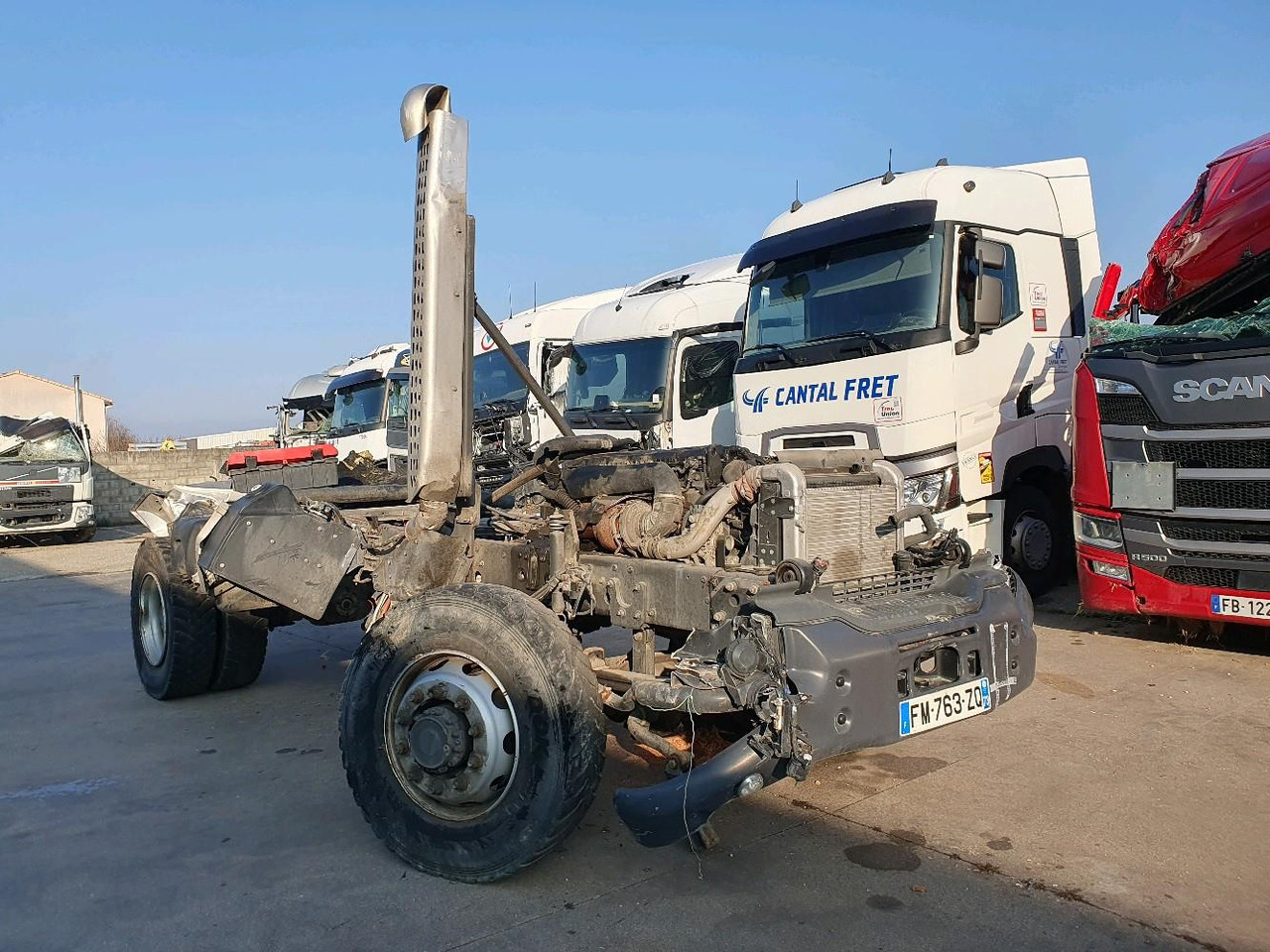 RENAULT D CITERNE HIGH KP 4X4 250 EUR6 - Estrutura/ Châssis de Caminhão: foto 1 RENAULT D CITERNE HIGH KP 4X4 250 EUR6 - Estrutura/ Châssis de Caminhão: foto 1